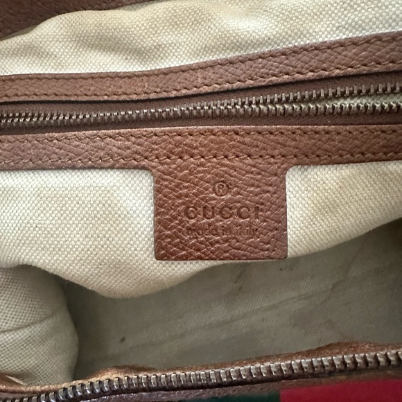 Gucci - Medium Canvas Rania Handle Bag - Picture 3 of 3